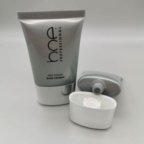 Pbl Cosmetic Tube Flat cosmetic plastic tube packaging with screw cover Factory