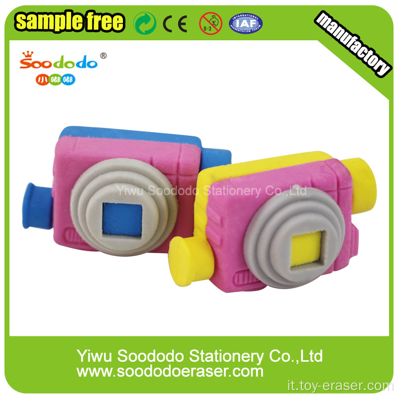 Verde DV Camera Novetly Eraser, gomma eco-TPR gomma