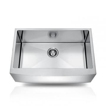 Single Bowl Farmhouse Stainless Steel Apron Kitchen Sink