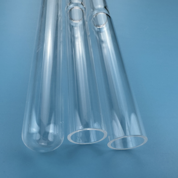Customized Heat Resistant Deep Processed Quartz Glass Test Tubes in Various Sizes
