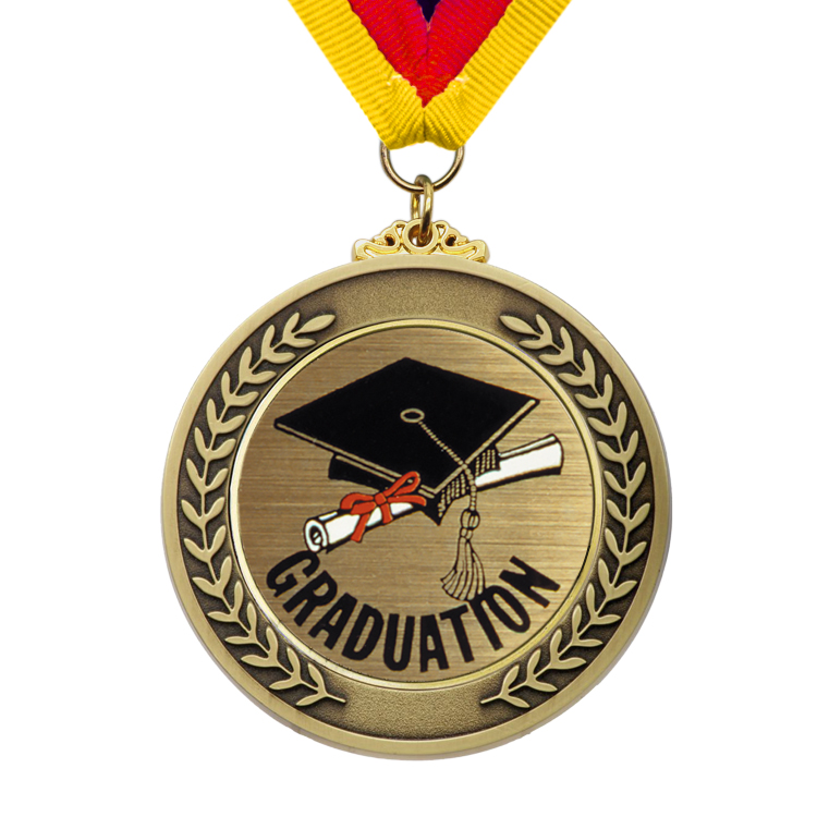 Medalhas de metal personalizadas para escolas