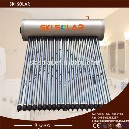 Integrated & pressurized solar water heater