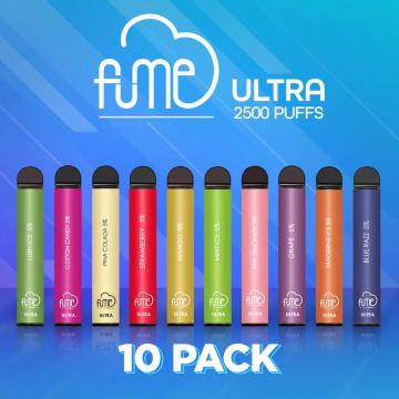 Fume Ultra 2500 sopras descartáveis ​​Vape por atacado