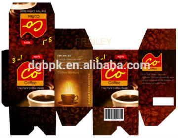 one way valve printed coffee packing bag