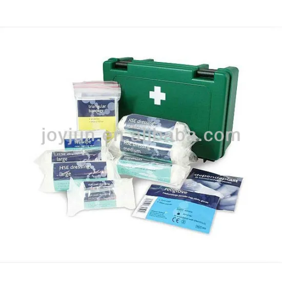 plastic office/factory/work/emergency first aid kit box