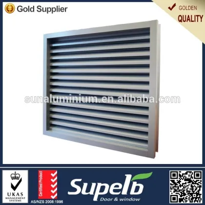 Aluminum lourvers shuter for building decoration