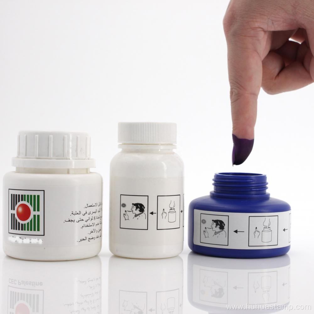 60ml 80ml Indelible Ink For Voting Sliver Nitrate Election Ink