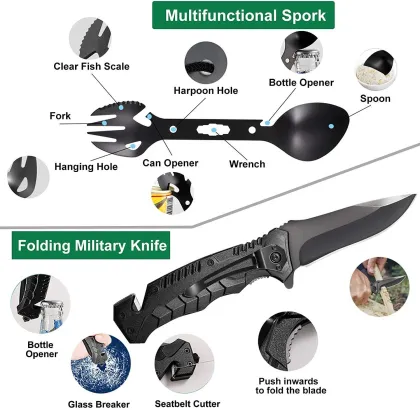 Outdoor Hot Sale Survival Emergency Kit: Fishing Kits and Earthquake Survival Gear