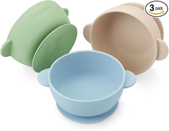 Silicone food bowl suitable for babies