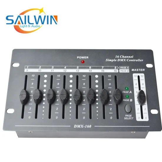 16 Channel DC9V Battery Powered Mini DMX Console Controller