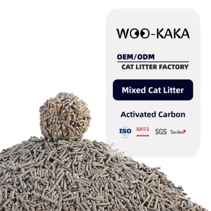 Premium Activated Carbon Mixed Deodorizing Cat Litter