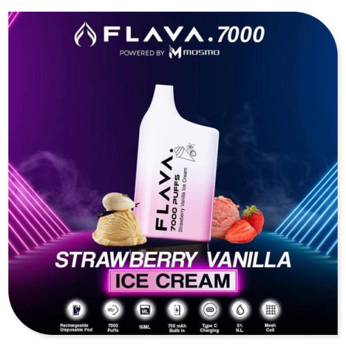 Flava Mosmo 7000 퍼프 일회용 포드 도매 가격