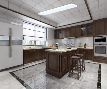 Chinese Supplier Square Aluminum Customizable Dining Room LED Kitchen Ceiling Lights