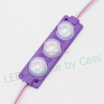 IP65 Modulo LED viola impermeabile: 3W SMD 3030 per segnaletica esterna e retroilluminazione (12V/24V)