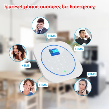 Tuya Smart Home Security Wifi and GSM Alarm System for Doors and Windows
