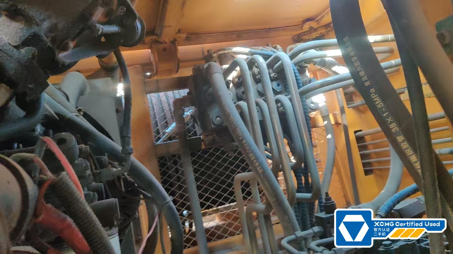 the pulley system of the used crawler crane-XGC130