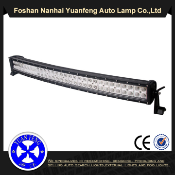 Super bright with 180w,12 volt led light bar curved dual row led light