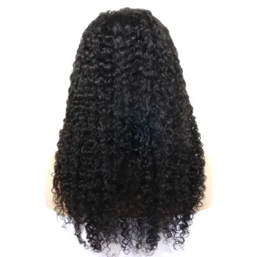 Wholesale Brazilian Human Hair Extension Vendor Wig Deep Curly Wave Closure Hd Frontal Wig Human Hair Lace Front For Black Women