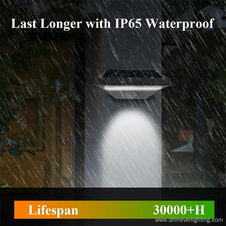 Waterproof Outdoor Wireless Motion Sensor Led Solar Light