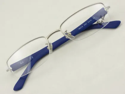 Blue Ray Ban Designer Eyewear Eyeglass Frame Rb6218 2538 51-18-140