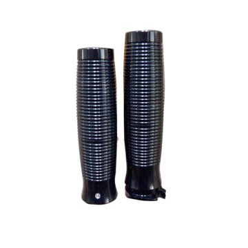 CNC Motorcycle Retro Aluminum Handlebar Grips for Cafe Racer Custom