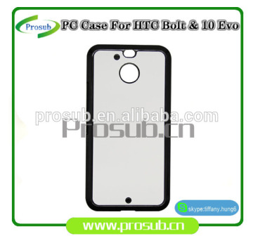 2d sublimation PC plastic blank smartphone case cover for Prosub-HTC Bolt & 10 Evo