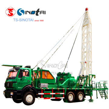 SINOTAI Truck mounted 450HP Pulling Unit