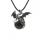 Pterodactyl Crystal Jewel pendant necklace