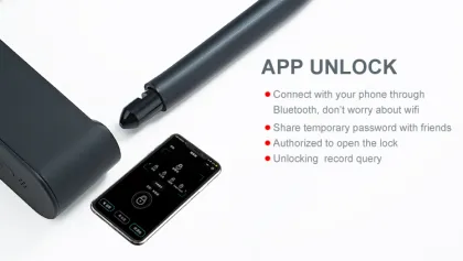 IP67 Waterproof Lock WiFi App Smart Electronic lock