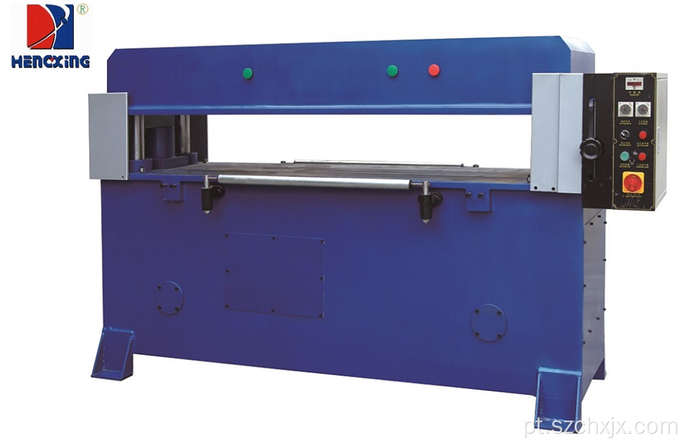 Máquina de corte de prensas hidráulicas de alimentação automática para clamshell