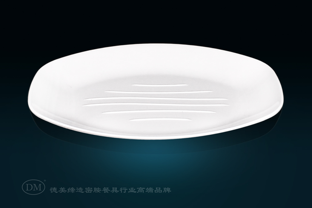 7.9 Inch Melamine Oval Shape Plate