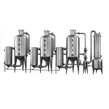 Three effect energy saving concentrator