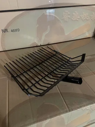 Stable Horse Hay Fork with Flat Head for Picking Hay