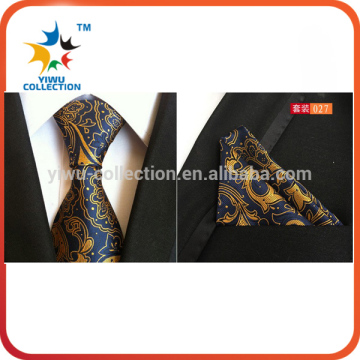 Custom Made Silk Woven Tie Cufflink Set