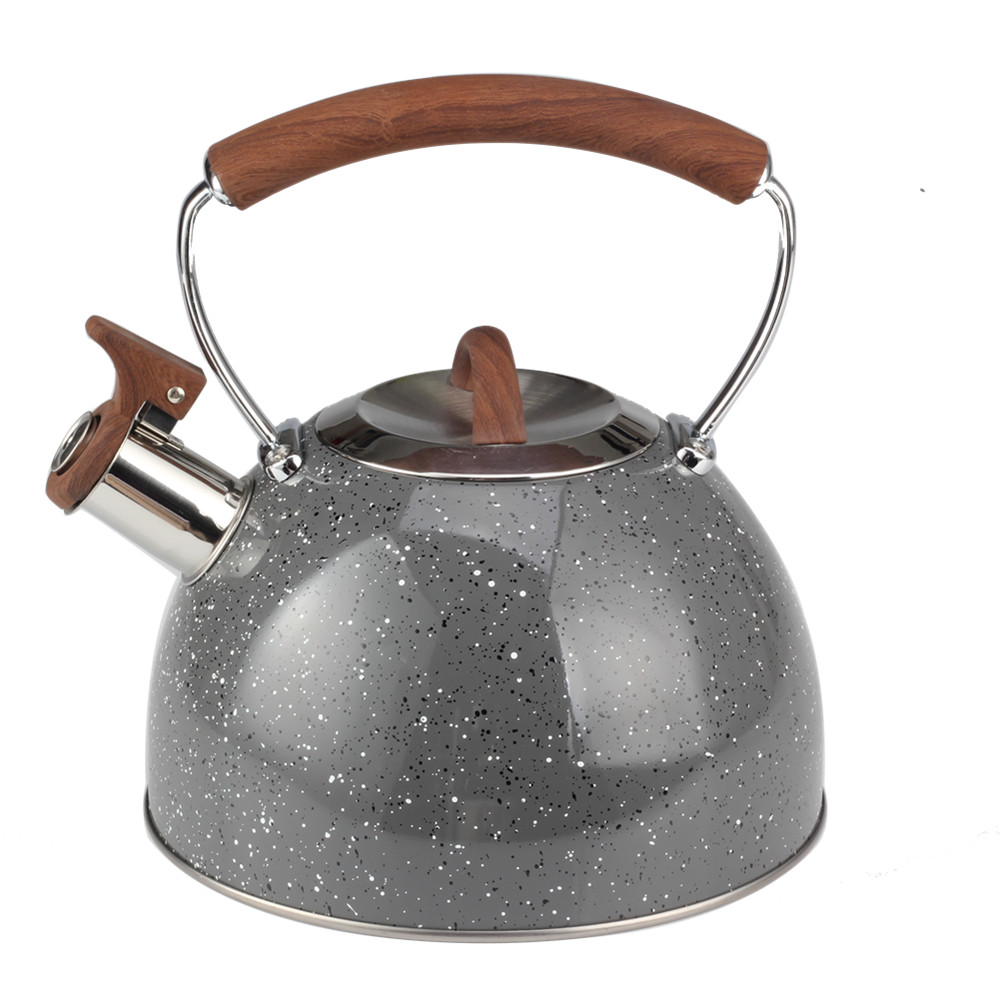 Wooden Handle Whistling Kettle