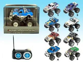 RC mini monster truck scale 1:48