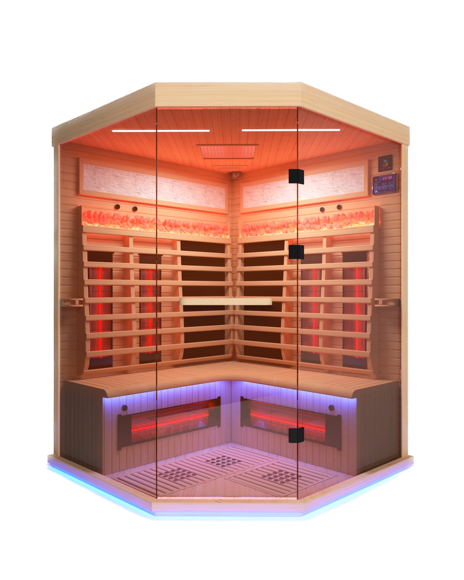 Espague de quatro pessoas para sauna de sauna distante Indoor