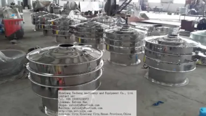 CE Skimmed goat milk powder vibrating shaker