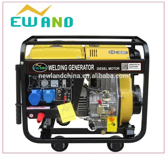 Electricopen generator with four wheels and handrails diesel 5kw generator