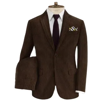OEM Single Breasted 2 pieces men's suits Custom men's blazer formal suits for men