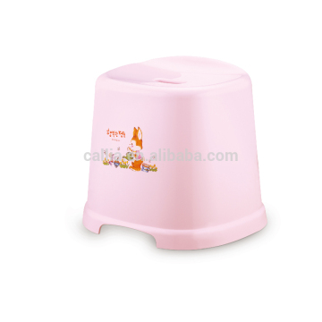 Special design plastic anti-slip stool durable square stool for kids