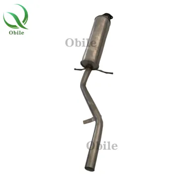 409 Stainless Steel Rear Exhaust Muffler for Nissan NAVARA D21-D22 2WD 1985 ON