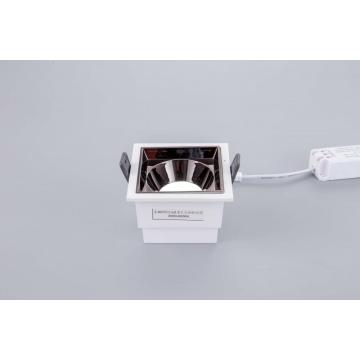 7W 3500K 2.4G Spot de controle remoto Light-Square Type