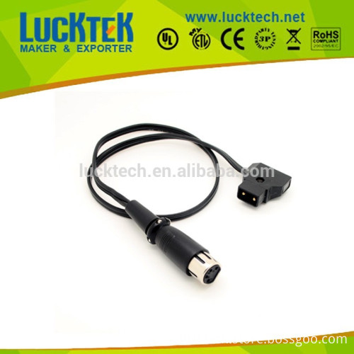 Conector D-Tap Macho Para DSLR Rig | Adaptador De Alimentación Para Baterías V-Mount Y Anton Bauer