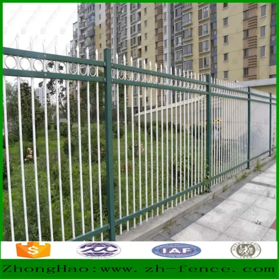 Hot sale low price zinc steel fence