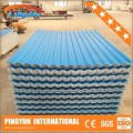 Asa coated pvc roof plastic roof panel hot sale in Indonesia