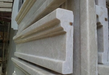 Beige Marble Molding Border Line