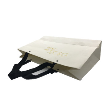 Embossing paper gift shopping bag