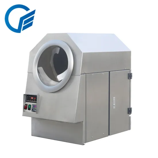 Electromagnetic peanut roasting machine