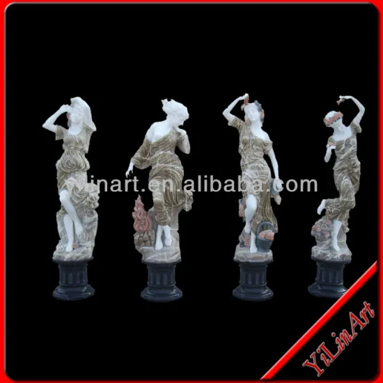 Four Season Goddess Marble Statues (YL-R012)
